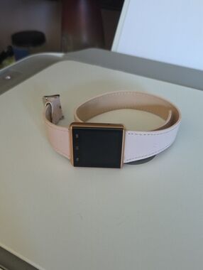 Pink Smartwatch with Leather Band - Unbranded Itouch